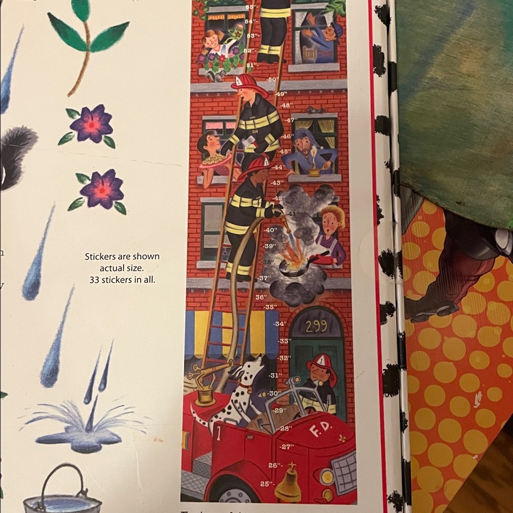 eeBoo Keepsake Growth Chart with Stickers - Picture 6 of 11
